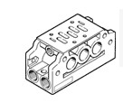 FESTO費(fèi)斯托氣路板底座，NAW-1/4-01-VDMA