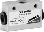 SCS-668-06梭閥，CAMOZZI單向閥中文資料