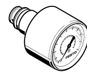 新款FESTO壓力指示器，帶顯示壓力表