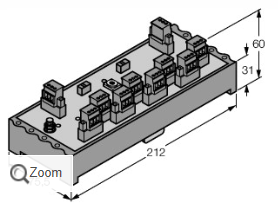 JRBS-40SC-8C/EX接線盒，德國turck品牌